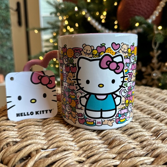 Hello Kitty mug heart shaped handle - Picture 1 of 12